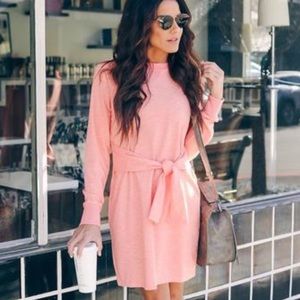 Vici coral kiss dress